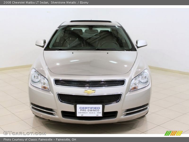 Silverstone Metallic / Ebony 2008 Chevrolet Malibu LT Sedan