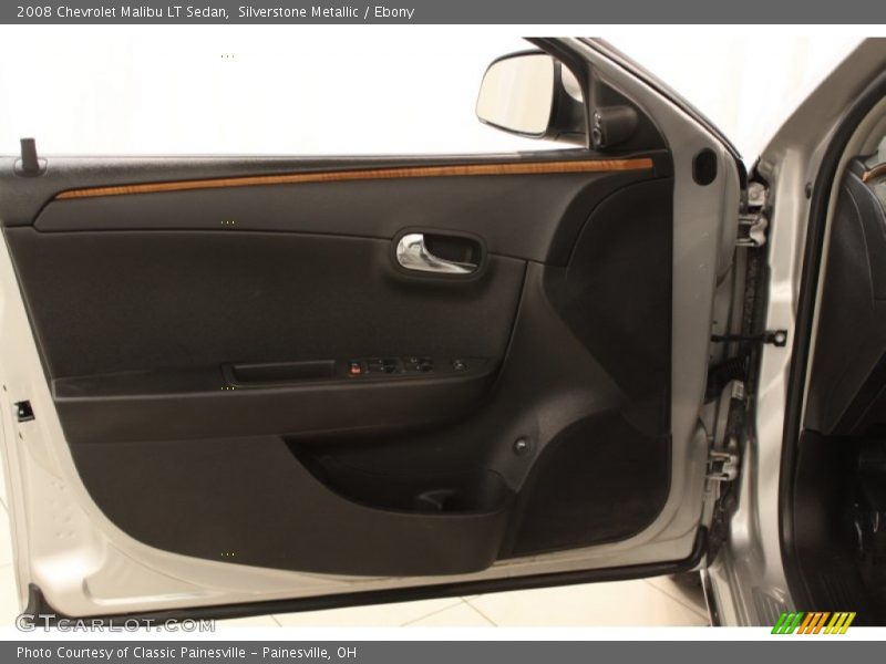 Silverstone Metallic / Ebony 2008 Chevrolet Malibu LT Sedan