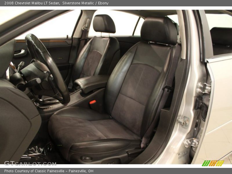 Silverstone Metallic / Ebony 2008 Chevrolet Malibu LT Sedan