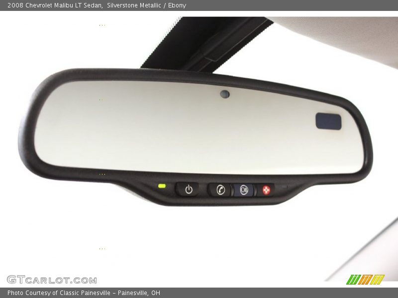 Silverstone Metallic / Ebony 2008 Chevrolet Malibu LT Sedan