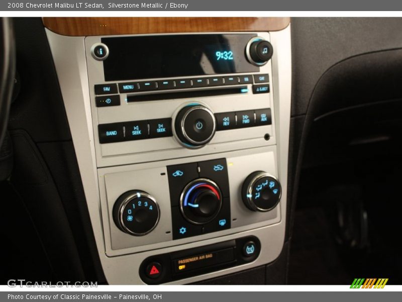 Silverstone Metallic / Ebony 2008 Chevrolet Malibu LT Sedan