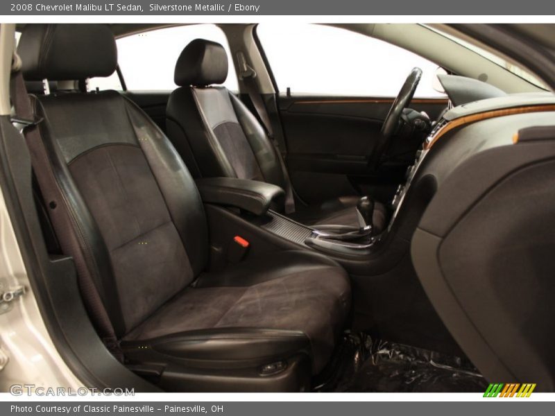 Silverstone Metallic / Ebony 2008 Chevrolet Malibu LT Sedan