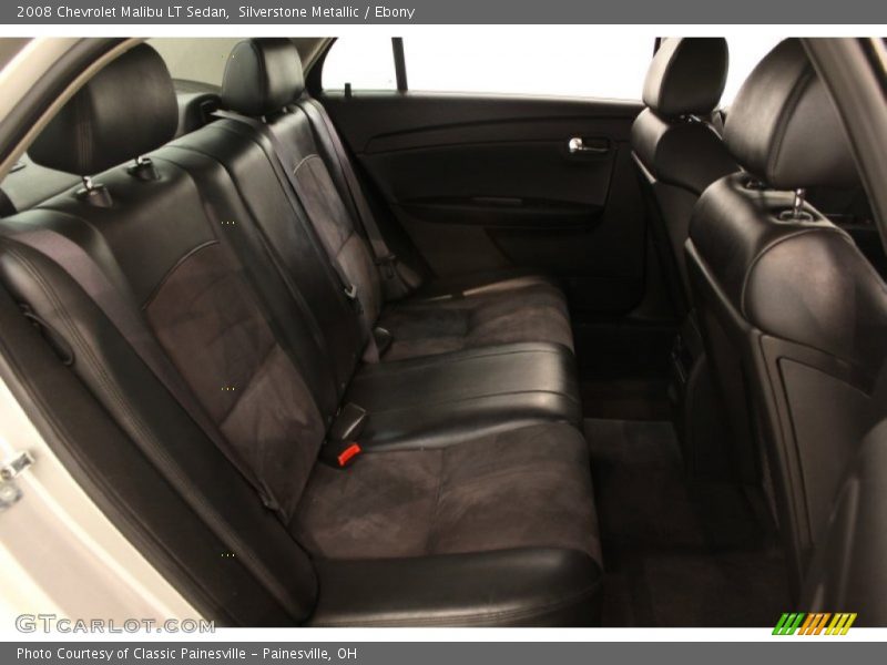 Silverstone Metallic / Ebony 2008 Chevrolet Malibu LT Sedan