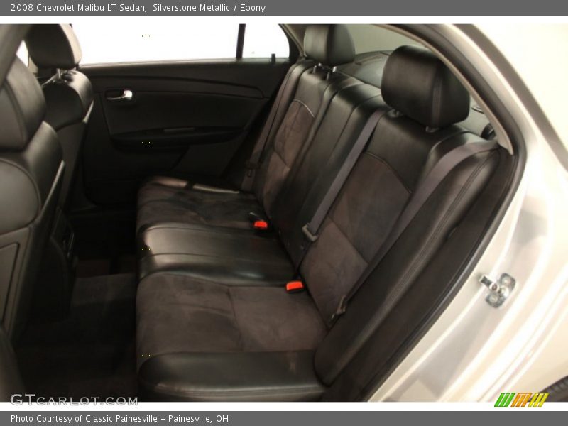 Silverstone Metallic / Ebony 2008 Chevrolet Malibu LT Sedan