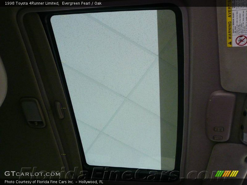 Evergreen Pearl / Oak 1998 Toyota 4Runner Limited