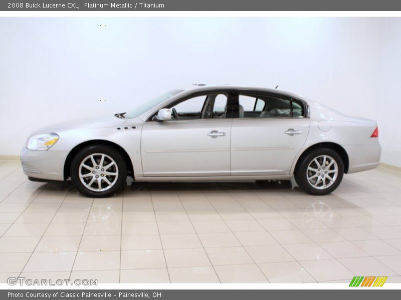 Platinum Metallic / Titanium 2008 Buick Lucerne CXL