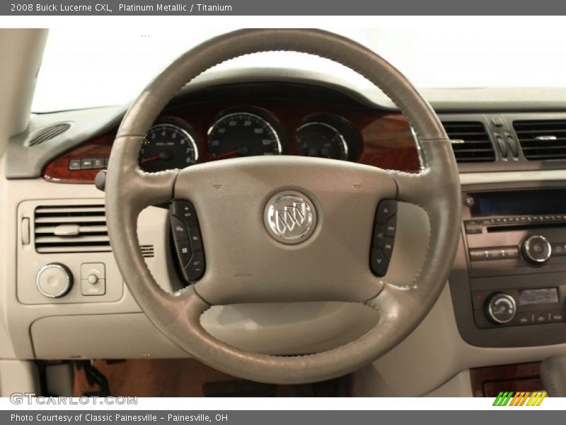 Platinum Metallic / Titanium 2008 Buick Lucerne CXL