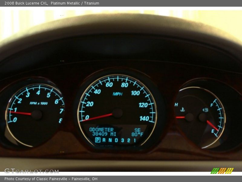 Platinum Metallic / Titanium 2008 Buick Lucerne CXL