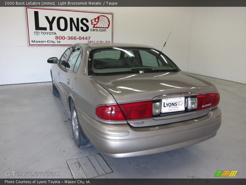 Light Bronzemist Metallic / Taupe 2000 Buick LeSabre Limited