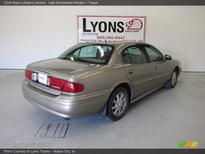 Light Bronzemist Metallic / Taupe 2000 Buick LeSabre Limited