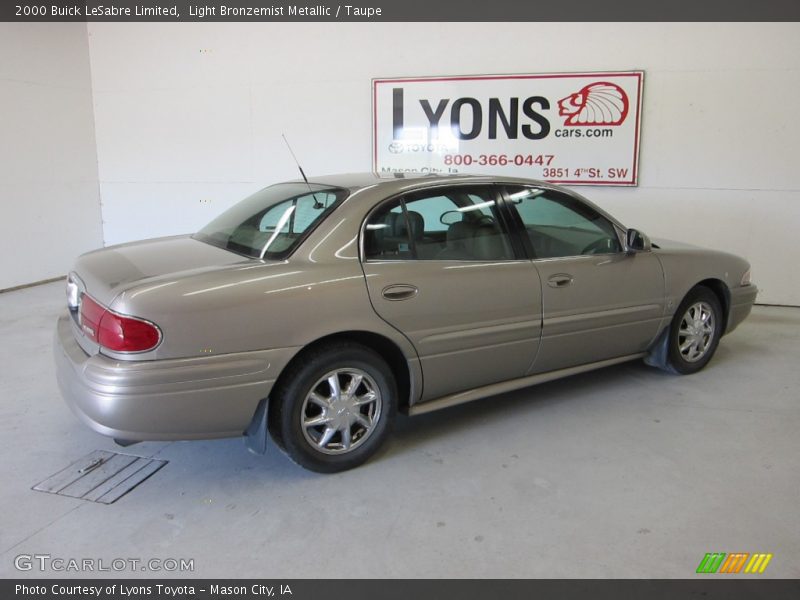 Light Bronzemist Metallic / Taupe 2000 Buick LeSabre Limited