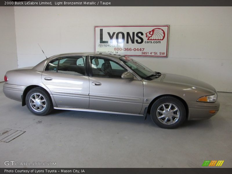 Light Bronzemist Metallic / Taupe 2000 Buick LeSabre Limited