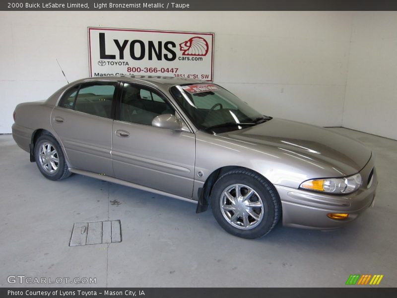 Light Bronzemist Metallic / Taupe 2000 Buick LeSabre Limited