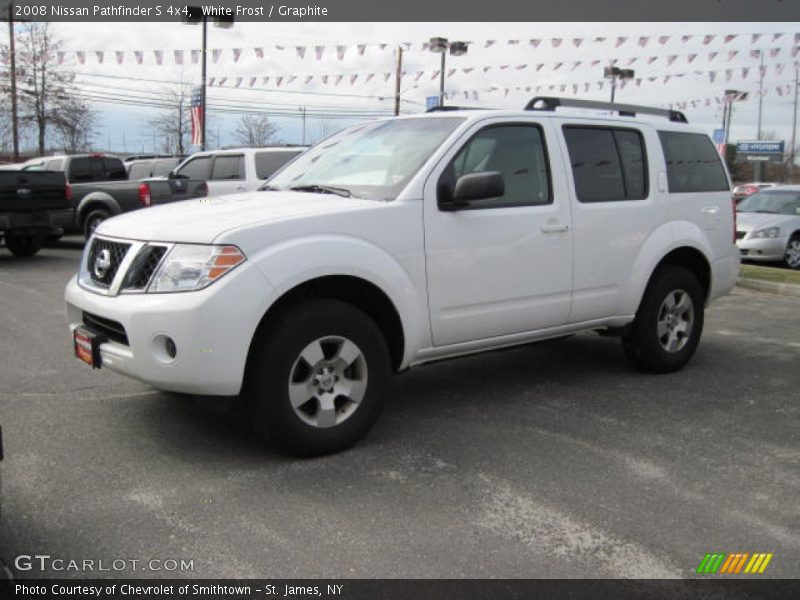 White Frost / Graphite 2008 Nissan Pathfinder S 4x4