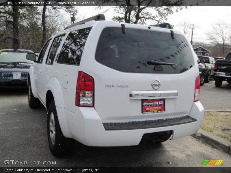 White Frost / Graphite 2008 Nissan Pathfinder S 4x4