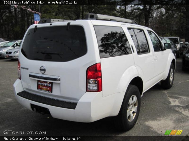 White Frost / Graphite 2008 Nissan Pathfinder S 4x4