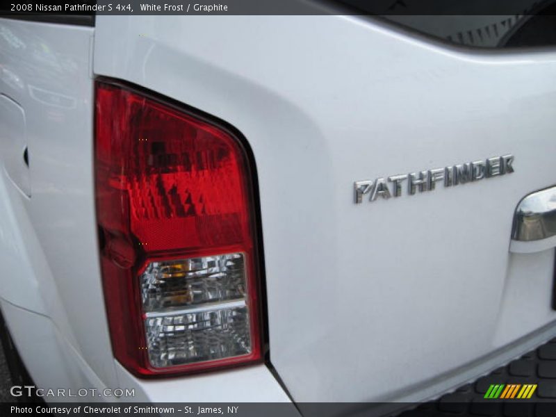 White Frost / Graphite 2008 Nissan Pathfinder S 4x4