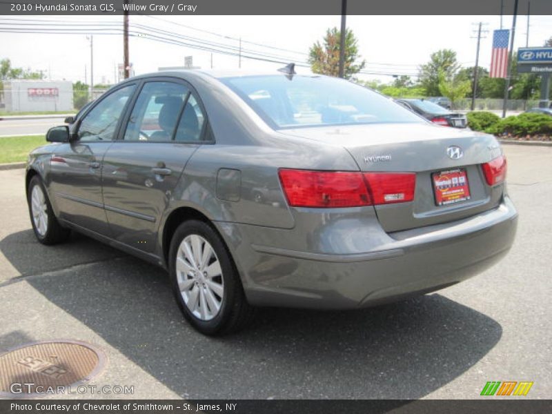 Willow Gray / Gray 2010 Hyundai Sonata GLS
