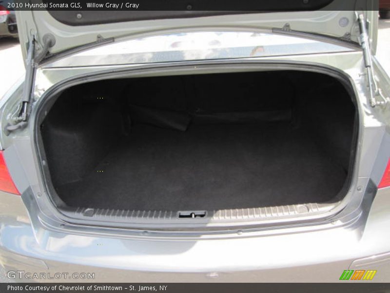 Willow Gray / Gray 2010 Hyundai Sonata GLS