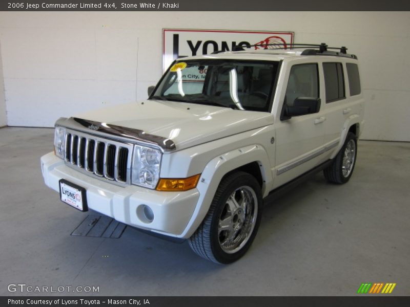 Stone White / Khaki 2006 Jeep Commander Limited 4x4