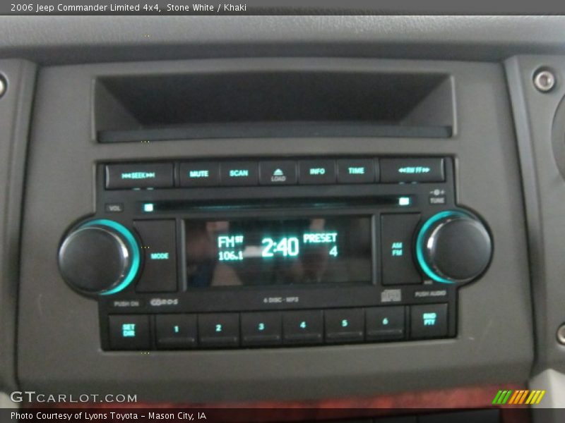 Stone White / Khaki 2006 Jeep Commander Limited 4x4