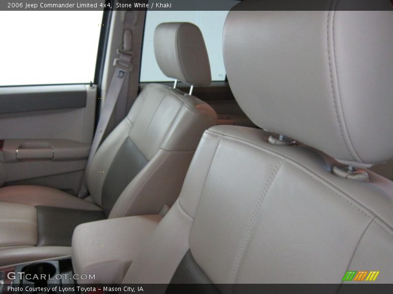 Stone White / Khaki 2006 Jeep Commander Limited 4x4