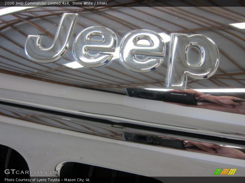 Stone White / Khaki 2006 Jeep Commander Limited 4x4