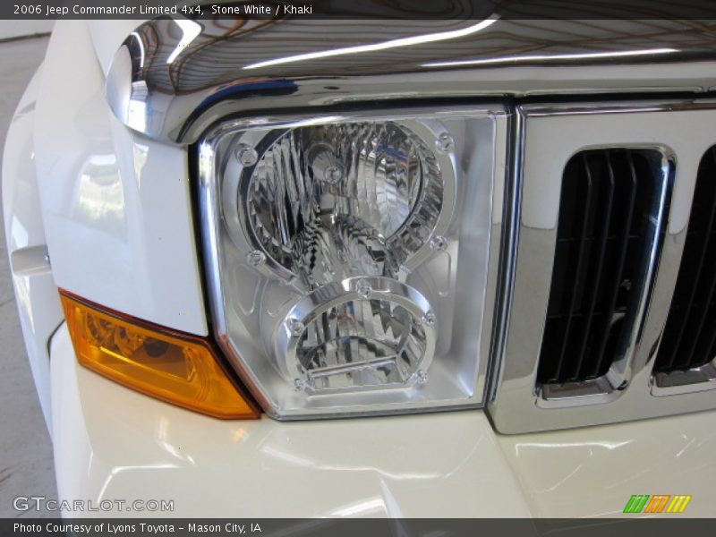 Stone White / Khaki 2006 Jeep Commander Limited 4x4