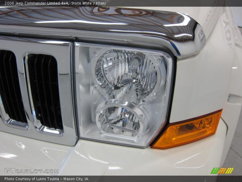 Stone White / Khaki 2006 Jeep Commander Limited 4x4