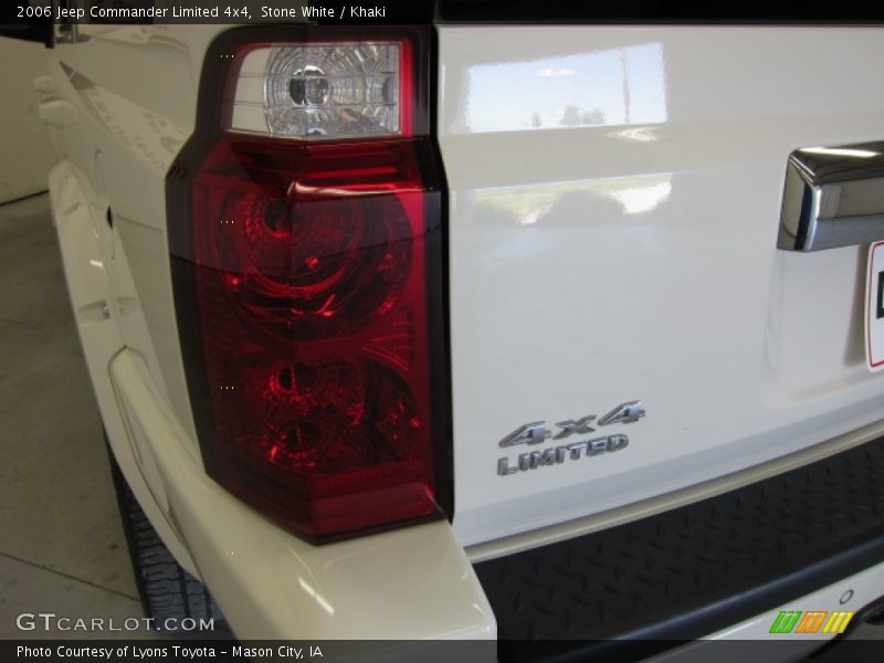 Stone White / Khaki 2006 Jeep Commander Limited 4x4
