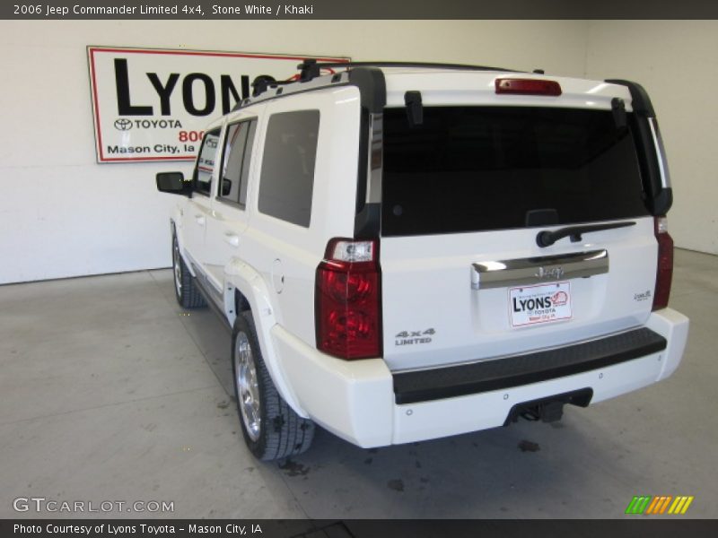 Stone White / Khaki 2006 Jeep Commander Limited 4x4