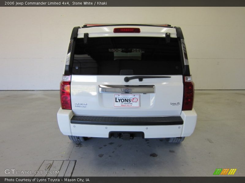 Stone White / Khaki 2006 Jeep Commander Limited 4x4