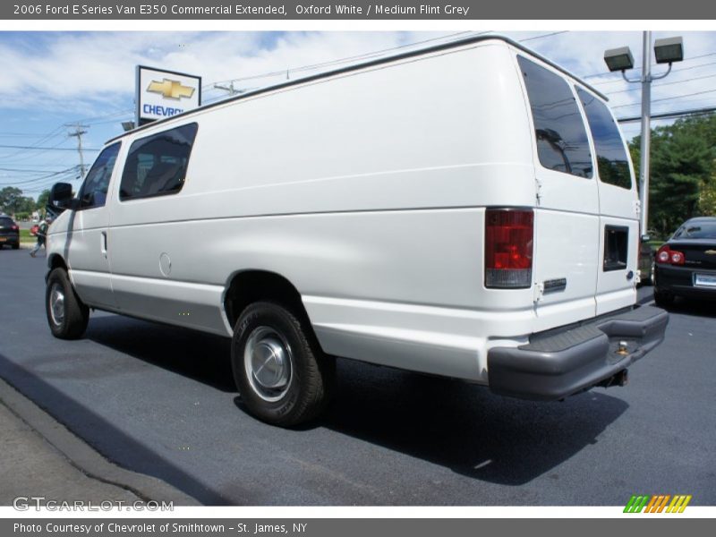 Oxford White / Medium Flint Grey 2006 Ford E Series Van E350 Commercial Extended