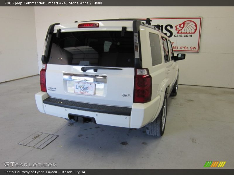 Stone White / Khaki 2006 Jeep Commander Limited 4x4