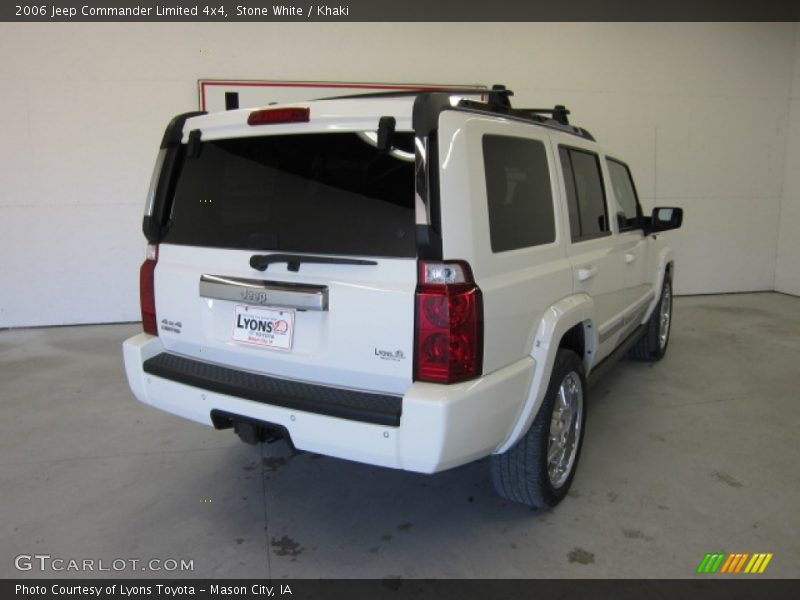 Stone White / Khaki 2006 Jeep Commander Limited 4x4