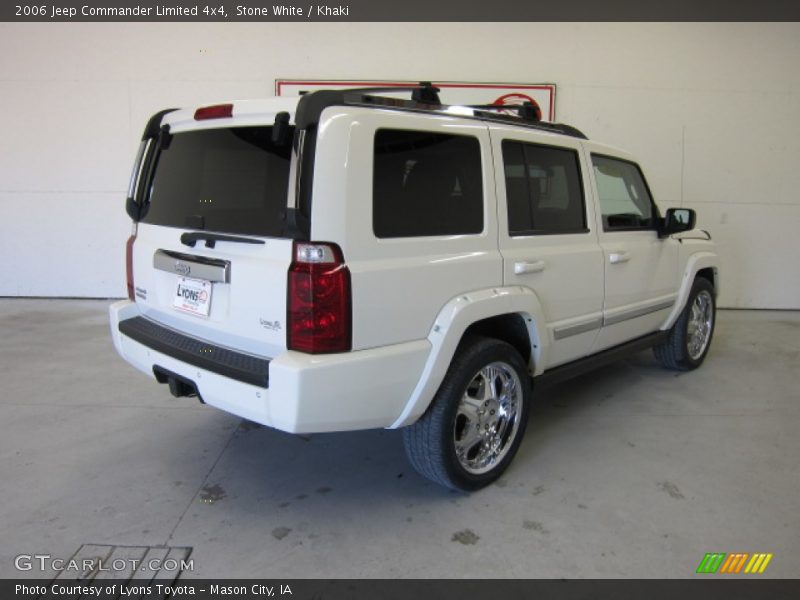 Stone White / Khaki 2006 Jeep Commander Limited 4x4