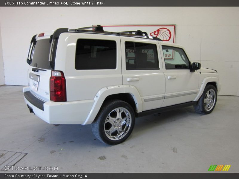 Stone White / Khaki 2006 Jeep Commander Limited 4x4