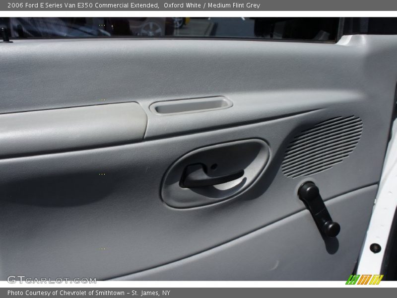 Oxford White / Medium Flint Grey 2006 Ford E Series Van E350 Commercial Extended