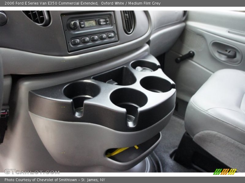 Oxford White / Medium Flint Grey 2006 Ford E Series Van E350 Commercial Extended