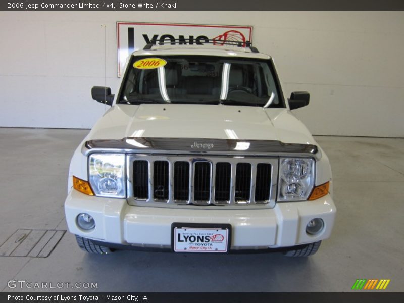 Stone White / Khaki 2006 Jeep Commander Limited 4x4