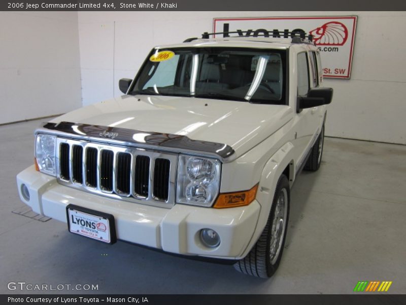 Stone White / Khaki 2006 Jeep Commander Limited 4x4