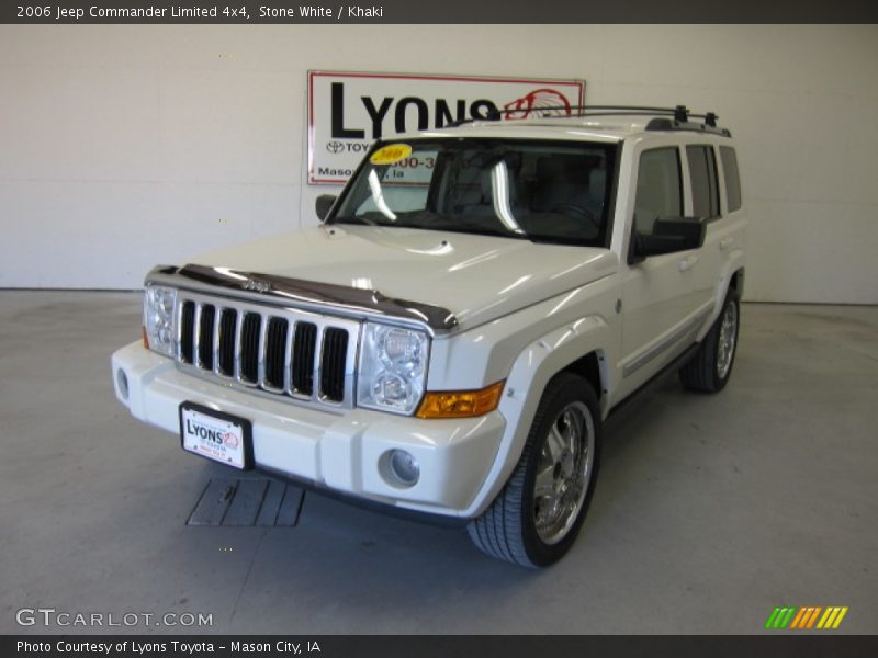 Stone White / Khaki 2006 Jeep Commander Limited 4x4