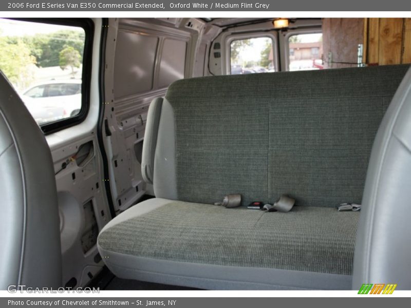 Oxford White / Medium Flint Grey 2006 Ford E Series Van E350 Commercial Extended