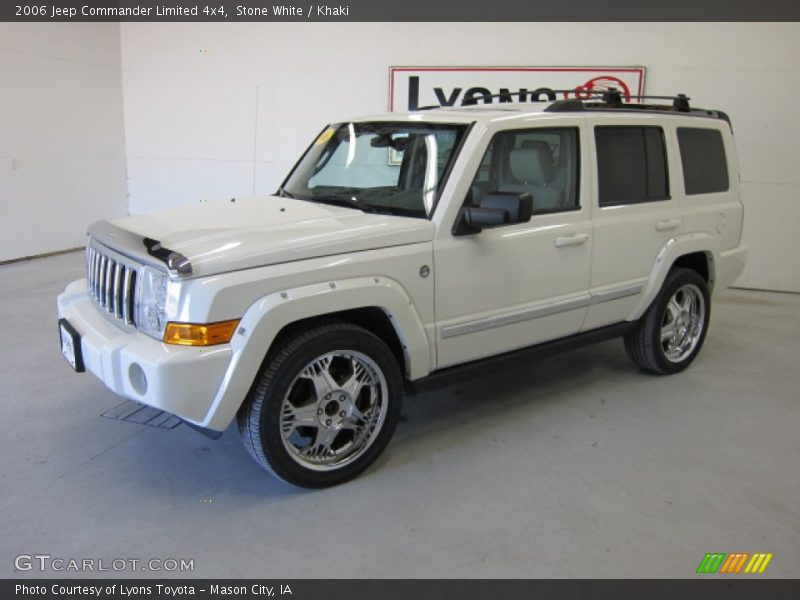Stone White / Khaki 2006 Jeep Commander Limited 4x4