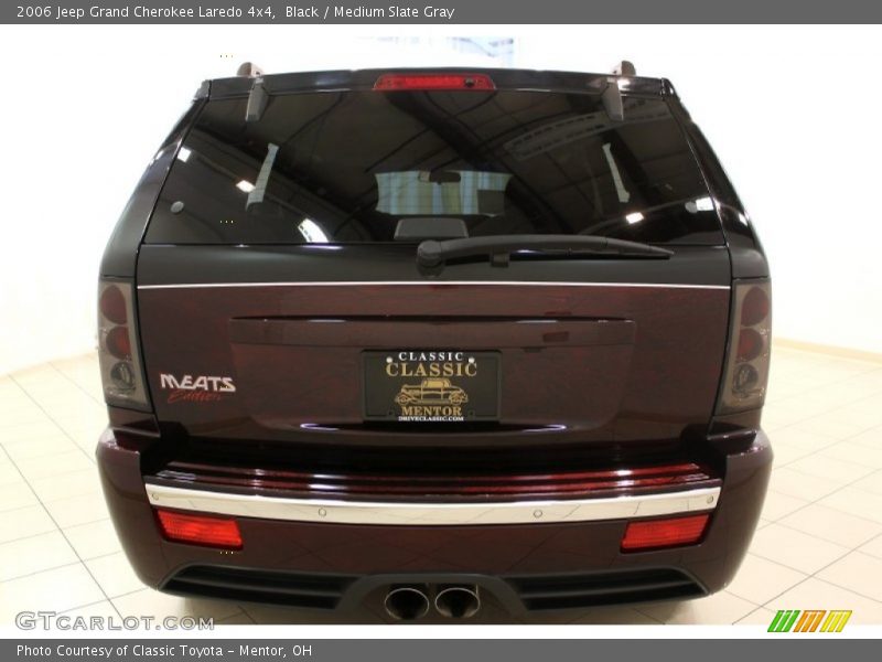 Black / Medium Slate Gray 2006 Jeep Grand Cherokee Laredo 4x4