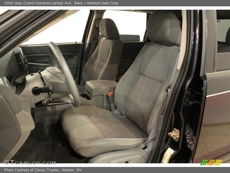 Black / Medium Slate Gray 2006 Jeep Grand Cherokee Laredo 4x4