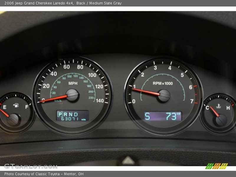  2006 Grand Cherokee Laredo 4x4 Laredo 4x4 Gauges