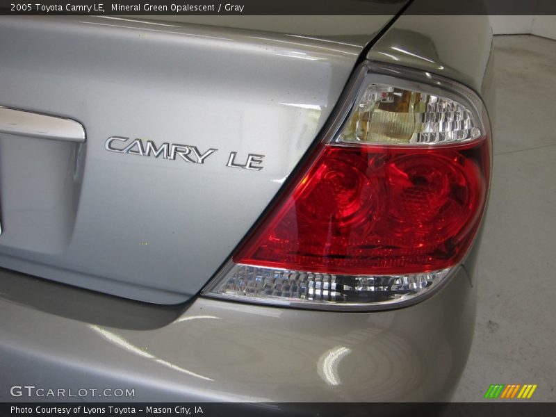 Mineral Green Opalescent / Gray 2005 Toyota Camry LE