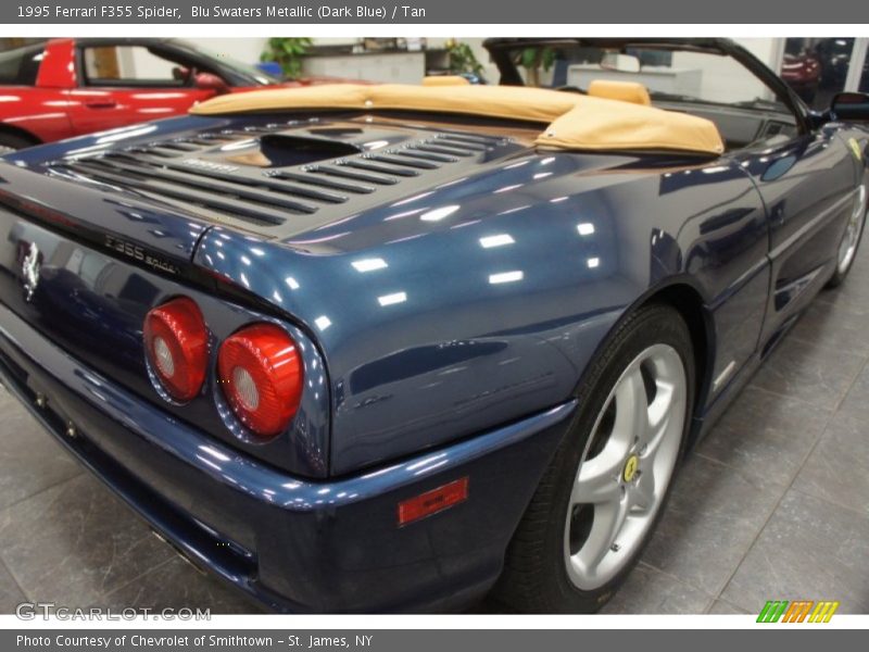 Blu Swaters Metallic (Dark Blue) / Tan 1995 Ferrari F355 Spider