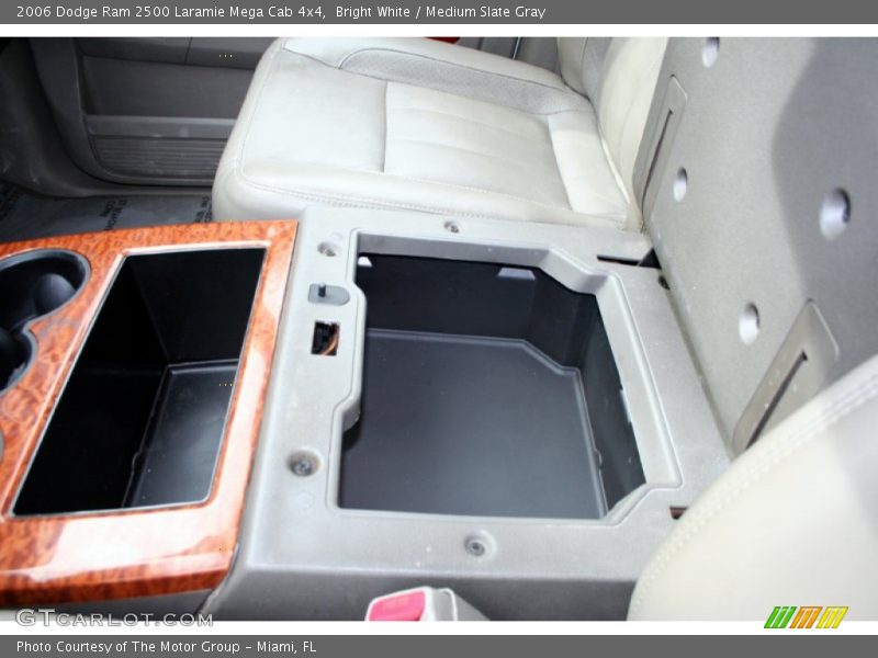 Bright White / Medium Slate Gray 2006 Dodge Ram 2500 Laramie Mega Cab 4x4